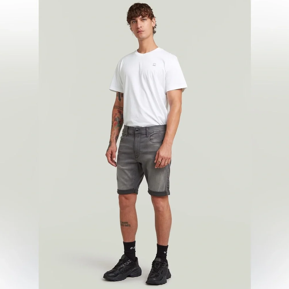Men’s G-Star Raw 3301 Slim Shorts - Picture 5 of 6